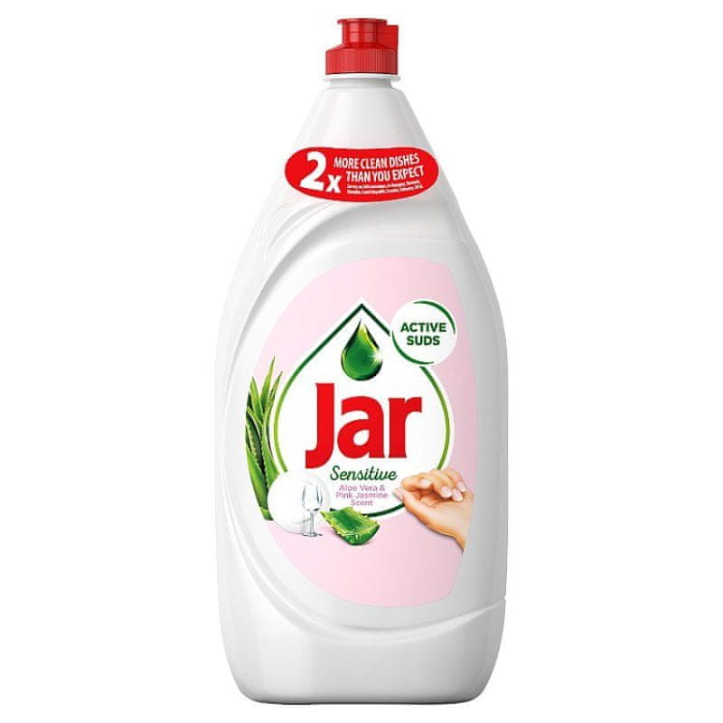 Jar Sensitive Aloe Vera&Pink Jazmín Tekutý Prostriedok Na Riad 1,35 l 